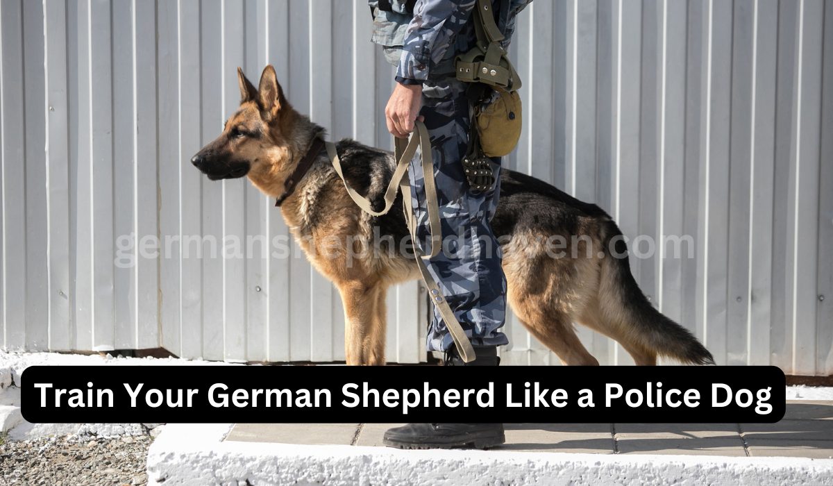 How to Train Your German Shepherd Like a Police Dog